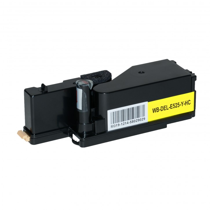 Toner-Patrone rebuilt Dell (593-BBLV), Yellow, für Dell E 525 W