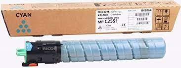 Original RICOH Toner MP C2551HE Cyan (842064) (Sonderaktion)