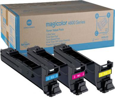 Original KONICA MINOLTA Valuepack CMY (A0DKJ52) ("SONDERAKTION")