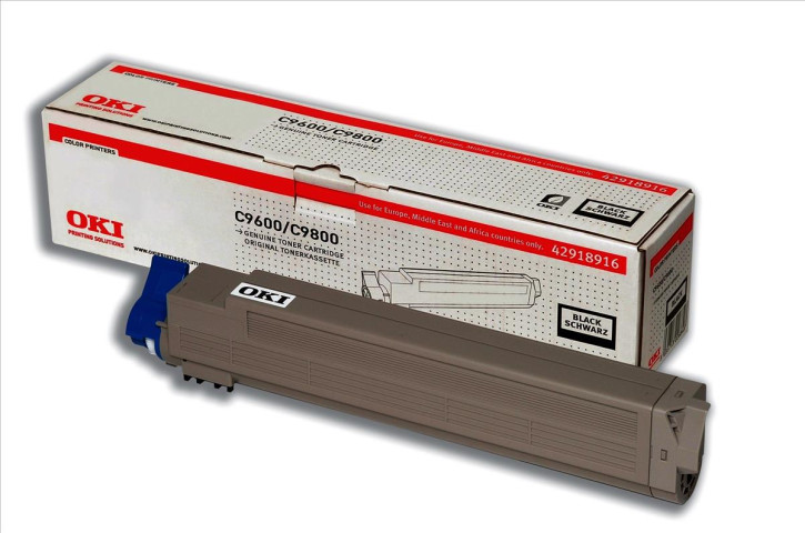 Original OKI C9600 Toner Black (42918916)  (Sonderaktion)