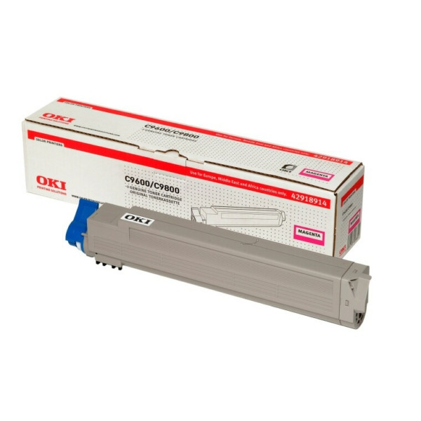 Original OKI  C9600 Toner Magenta (42918914) (Sonderaktion)