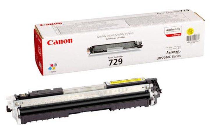 Original Canon Toner 729, Yellow (4367B002AA) (SONDERAKTION)