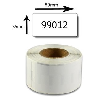 Adressetiketten Dymo 99012, 36mm x 89mm, 260 Etiketten/Rolle, weiss, permanent