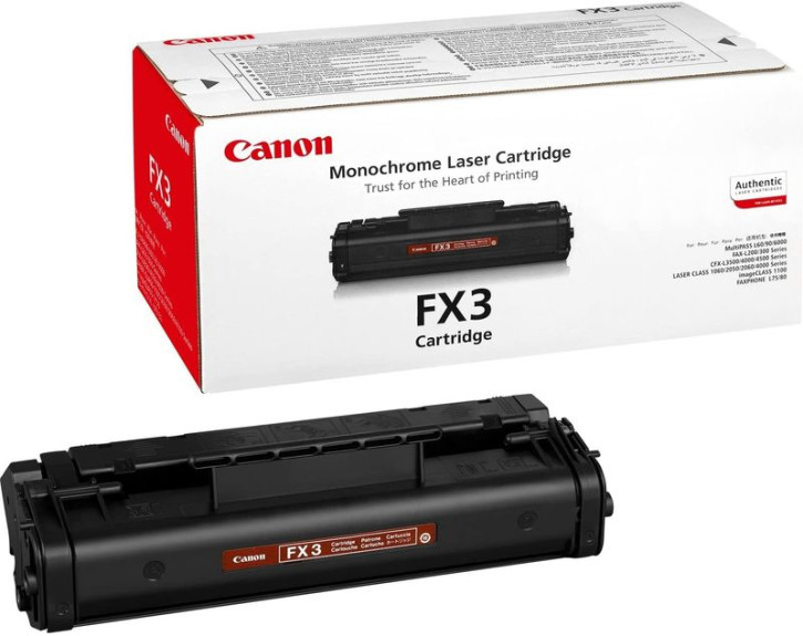 Original Canon Toner (FX-3 / 1557A003) Black (SONDERAKTION)