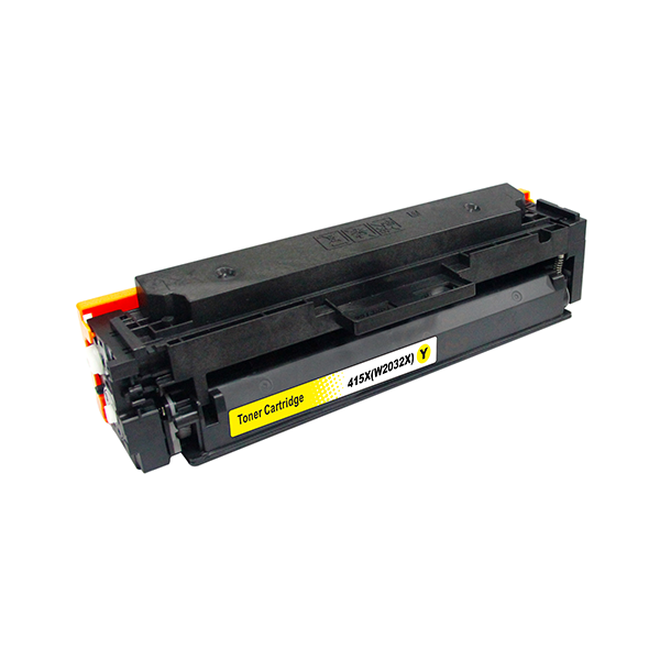 Premium Toner-Patrone rebuilt HP (W2032X / 415X) Yellow, Color LaserJet Pro MFP M-450/454/479