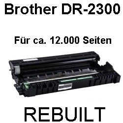 Trommel-Patrone rebuilt Brother (DR-2300), DCP L 2500 D/L 2500 Series/L 2520 DW/L 2540 DN/L 2560 DW/DCP L 2700 DW/HL L 2300 D/L 2300 Series/HL L 2320 D/L 2321 D/L 2340 DW/L 2360 DN/L 2360 DW/L 2361 DN/L 2365 DW/L 2380 DW/MFC L 2700 DW/L 2700 Series/M