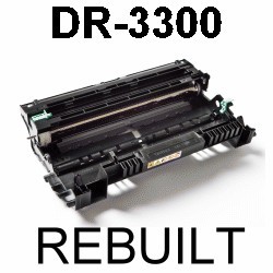 Trommel-Patrone rebuilt Brother (DR-3300) Brother DCP-8100Series/8110DN/8155DN/8250DN, HL-5400Series/5440D/5450/5450D/5450DN/5450DNT/5470DW/5470DWT/5480DW/6100Series/6180DW/6180DWT, MFC-8510DN/8515DN/8520DN/8710DW/8810DW/8910DW/8950DW/8950DWT