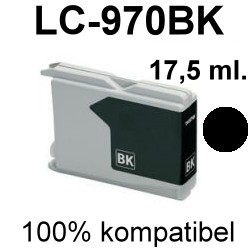 Drucker-Patrone kompatibel Brother (LC-970BK) Black MFC-235C/260C, DCP-135C/150C/153C/157C, MFC235C/MFC260C, DCP135C/DCP150C/DCP153C/DCP157C