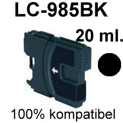 Drucker-Patrone kompatibel Brother (LC-985BK) Black MFC-J220/J265W/J410/J415W, DCP-J125/J315W/J515W