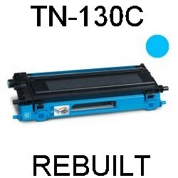 Toner-Patrone rebuilt Brother (TN-130C/TN130C) Cyan MFC-9440CDW/9440CN/9450CDN/9450CLT/9840CDW, DCP-9040CN/9042CDN/9045CDN/9045CN, HL-4040CN/4050CDN/4050CDNLT/4070CDW