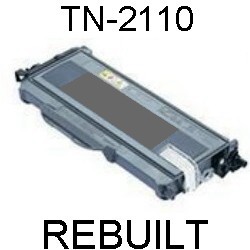 Toner-Patrone rebuilt Brother (TN-2110/TN2110) MFC-7320/7340/7440N/7840W, DCP-7030/7040/7045N, HL-2140/2150N/2170W