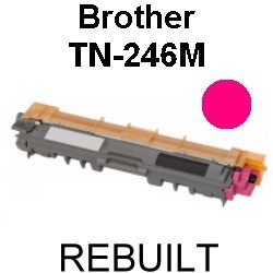 Toner-Patrone rebuilt Brother (TN-246M) Magenta HL-3142CW/3152CDW/3172CDW, MFC-9142CDN/9332CDW/9342CDW, DCP-9022CDW/9017CDW