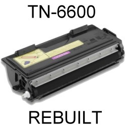 Toner-Patrone rebuilt Brother (TN-6600/TN6600) MFC-8500/8700/8700CP/9650/9660/9660N/9700/9750/9760/9800/9850/9860/9870/9880/9880N, HL-1030/1220/1230/1240/1250/1270/1270N/1430/1440/1450/1470N, Fax-4750/5750/8350P/8360P/8360PLT/8750P, Intellifax-4100/4750/4