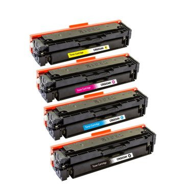 SET Toner-Patrone kompatibel Canon (CRG-054) BK/C/M/Y, I-Sensys LBP-620/621/623/640, MF-640/641/642/643/644/645