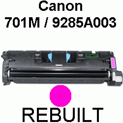 Toner-Patrone rebuilt Canon 701M/9285A003, Magenta I-Sensys LBP-5200/MF-8180C, Laserbase MF-8180C, Lasershot LBP-5200/5200N