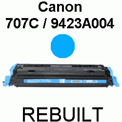 Toner-Patrone rebuilt Canon (707C/9423A004) Cyan I-Sensys LBP-5000/5100, Lasershot LBP-5000, LBP5000