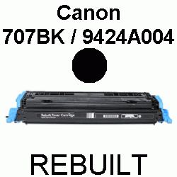 Toner-Patrone rebuilt Canon (707BK/9424A004) Black I-Sensys LBP-5000/5100, Lasershot LBP-5000, LBP5000