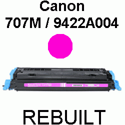 Toner-Patrone rebuilt Canon (707M/9422A004) Magenta I-Sensys LBP-5000/5100, Lasershot LBP-5000, LBP5000