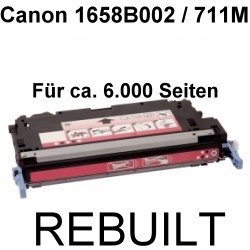 Toner-Patrone rebuilt Canon (1658B002/711M) Magenta I Sensys LBP 5300/LBP 5300 Series/LBP 5360/LBP 5400/MF 8450/MF 9100 Series/MF 9130/MF 9170/MF 9200 Series/MF 9220 CDN/MF 9280 CDN/Lasershot LBP 5300/Lasershot LBP 5360/Lasershot LBP 5400/LBP 5300/LBP 530