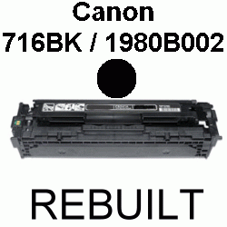 Toner-Patrone rebuilt Canon (716BK/1980B002) Black I-Sensys MF-8030/8030CN/8040CN/8050/8050CN/8080CW, I-Sensys LBP-5050/5050N