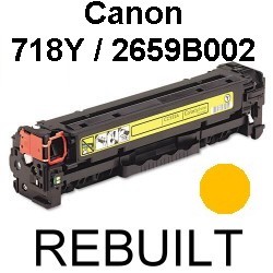 Toner-Patrone rebuilt Canon (CRG-718Y/2659B002) Yellow I-Sensys MF-8330/8330CDN/8340CDN/8350/8350CDN/8360CDN/8380CDW, I-Sensys LBP-7200/7200C/7200CDN/7200CN/7660CDN/7680CDN/7680CX