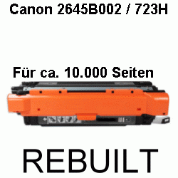 Toner-Patrone rebuilt Canon (723H/2645B002) Black, I Sensys LBP 7750 cdn