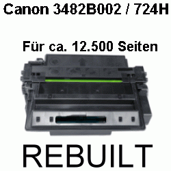 Toner-Patrone rebuilt Canon (724H/3482B002) Black, I Sensys LBP-3580/LBP-6700 Series/LBP-6750 DN/I Sensys LBP-6780 DN/LBP-6780 X,LBP-3580