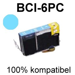 Drucker-Patrone kompatibel Canon (BCI-6PC) Photo-Cyan Pixma 6000D/6100D/8500, I860/I900D/I905D/I950/I960/I965/I990/I9100/I9900/I9950