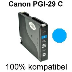 Drucker-Patrone kompatibel Canon (4873B001/PGI-29C) Cyan, Pixma Pro1