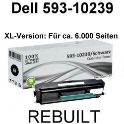 Toner-Patrone rebuilt Dell (593-10239) Black für Dell 1720/1720DN/1720N