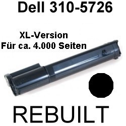 Toner-Patrone rebuilt Dell (310-5726) Black für Dell 3000CN/3100CN