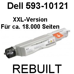 Toner-Patrone rebuilt Dell (593-10121) Black für Dell 5110CN