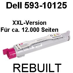 Toner-Patrone rebuilt Dell (593-10125) Magenta für Dell 5110CN