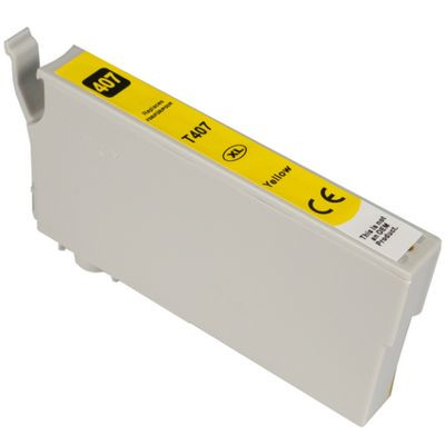 Drucker-Patrone kompatibel Epson (407) yellow (gelb), für Epson Workforce Pro WF-4725 DTWF