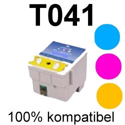 Drucker-Patrone kompatibel Epson (T041040/T041) Color Epson Stylus C-62/C62, CX-3200/CX3200