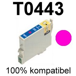 Drucker-Patrone kompatibel Epson (T044340/T0443) Magenta Epson Stylus C64/C65/C66/C84/C85/C86, CX3500/CX3600/CX3650/CX6400/CX6500/CX6600