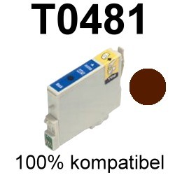 Drucker-Patrone kompatibel Epson (T048140/T0481) Black Epson Stylus Photo R200/R210/R220/R300/R310/R320/R340, RX300/RX500/RX600/RX620/RX640