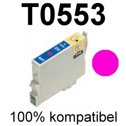 Drucker-Patrone kompatibel Epson (T055340T0553) Magenta Epson Stylus Photo RX420/RX425/RX520, R240/R245