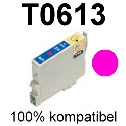 Drucker-Patrone kompatibel Epson (T061340/T0613) Magenta Epson Stylus D68/D88, DX3800/DX3850/DX4200/DX4250/DX4800/DX4850