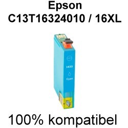 Drucker-Patrone kompatibel Epson (C13T16324010/16XL) Cyan Workforce WF-2010W/2510WF/2520NF/2530WF/2540W