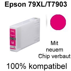 Drucker-Patrone kompatibel Epson (79XL/T7903) Magenta Epson Workforce WF-4600 Series, WF-4630DWF, WF-4640DTWF, WF-5100 Series, WF-5110DW, WF-5190DW, WF-5600 Series, WF-5620DWF, WF-5690DWF