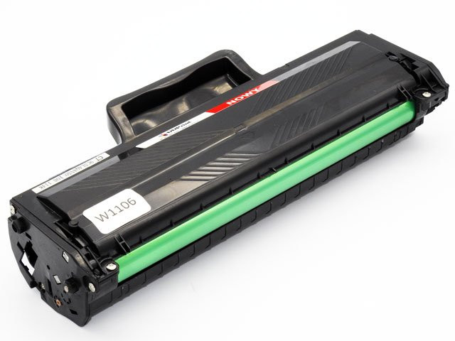 Toner-Patrone rebuilt HP (106A / W1106A) Black, HP Laser MFP-107/130/135/137/138