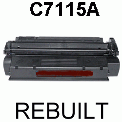 Toner-Patrone rebuilt HP (C7115A/15A) Black LaserJet-1000/1000W/1005W/1200/1220/3300/3310/3320/3330/3380, Canon LBP-25/558/1210