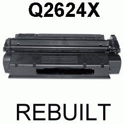 Toner-Patrone rebuilt HP (Q2624X/24X) Black für LaserJet-1150