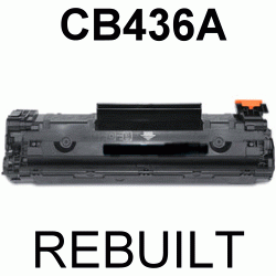 Toner-Patrone rebuilt HP (CB436A/36A) Black LaserJet P1504/P1504N/P1505/P1505N/P1506/P1506N,M-1120 MFP/M-1522 N MFP