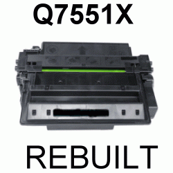 Toner-Patrone rebuilt HP (Q7551X/51X) LaserJet P-3005/3005D/3005DN/3005N/3005X, M-3027/3027X MFP/3035MFP/3035XS MFP