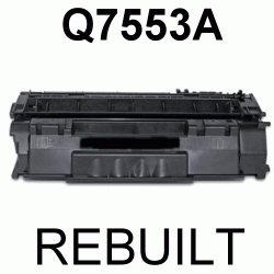 Toner-Patrone rebuilt HP (Q7553A/53A) Black LaserJet P2012/P2012N/P2013/P2013N/P2014/P2014N/P2015/P2015D/P2015DN/P2015N/P2015X, M-2727NF MFP/M-2727NFS MFP