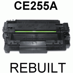 Toner-Patrone rebuilt HP (CE255A/55A) Black LaserJet P3011/P3015/P3015D/P3015DN/P3015N/P3015X