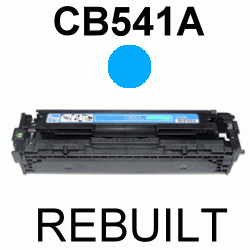 Toner-Patrone rebuilt HP (CB541A/125A) Cyan ColorLaserJet CM1312/CM1512, CP1210/CP1213/CP1214/CP1214N/CP1215/CP1216/CP1217/CP1510Series/CP1513/CP1513N/CP1514N/CP1515N/CP1516N/CP1517N/CP1518NI/CP1519N/CP1519NICM-1312/1512