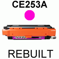 Toner-Patrone rebuilt HP (CE253A/504A) Magenta ColorLaserJet CP-3520Series/CP-3525/CP-3525DN/CP-3525N/CP-3525X, CM-3530FS MFP/CM-3530MFP